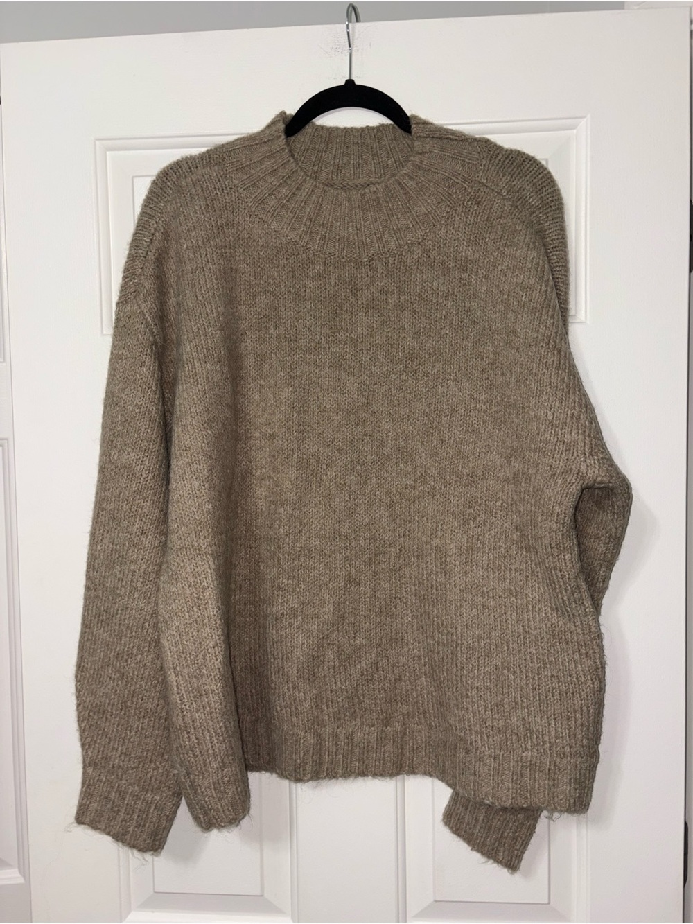 Pistola Crewneck Sweater in Taupe